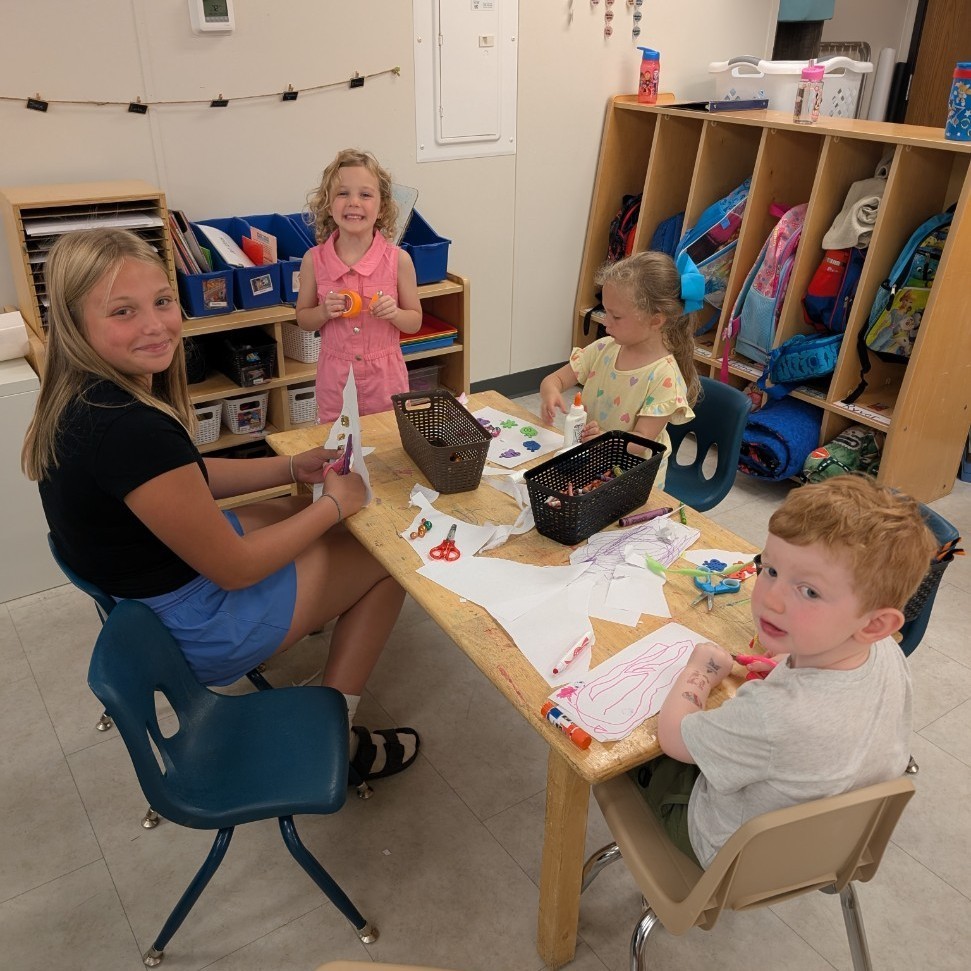 Art with a middle school friend