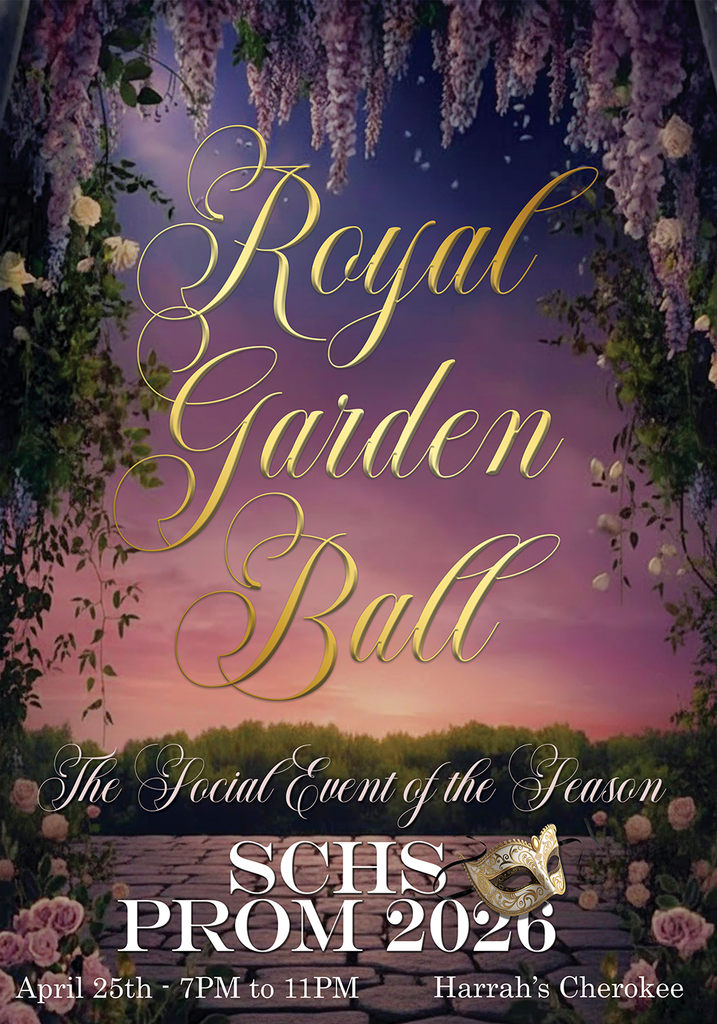 Royal Garden Ball SCHS Prom Poster