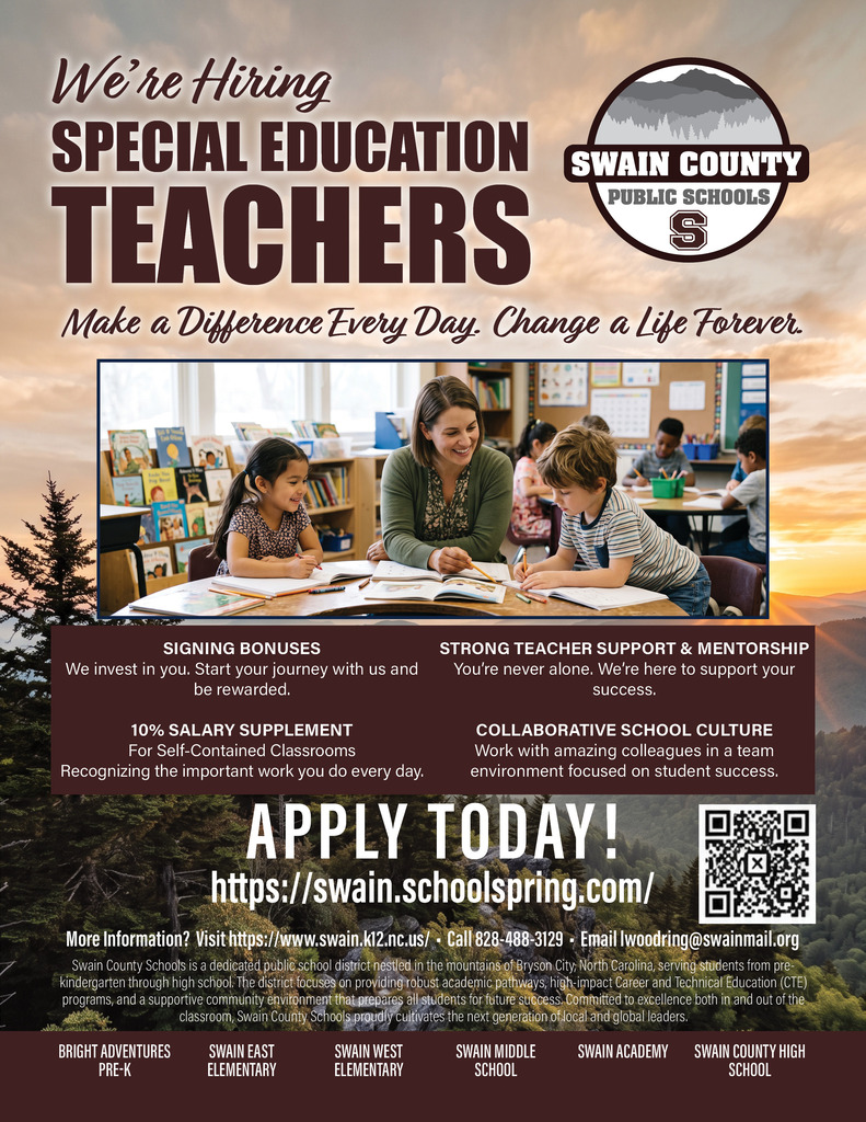 Flyer for hiring of special education teachers