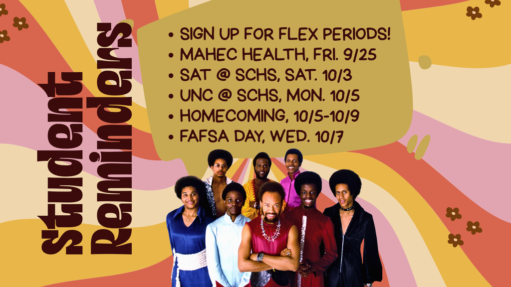 SCHS Student Reminders