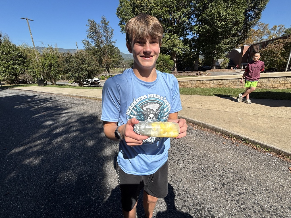 Students in Mr. Cook’s Advanced Technology, Engineering, and Design class participate in an egg drop challenge, testing designs to protect eggs during a fall.