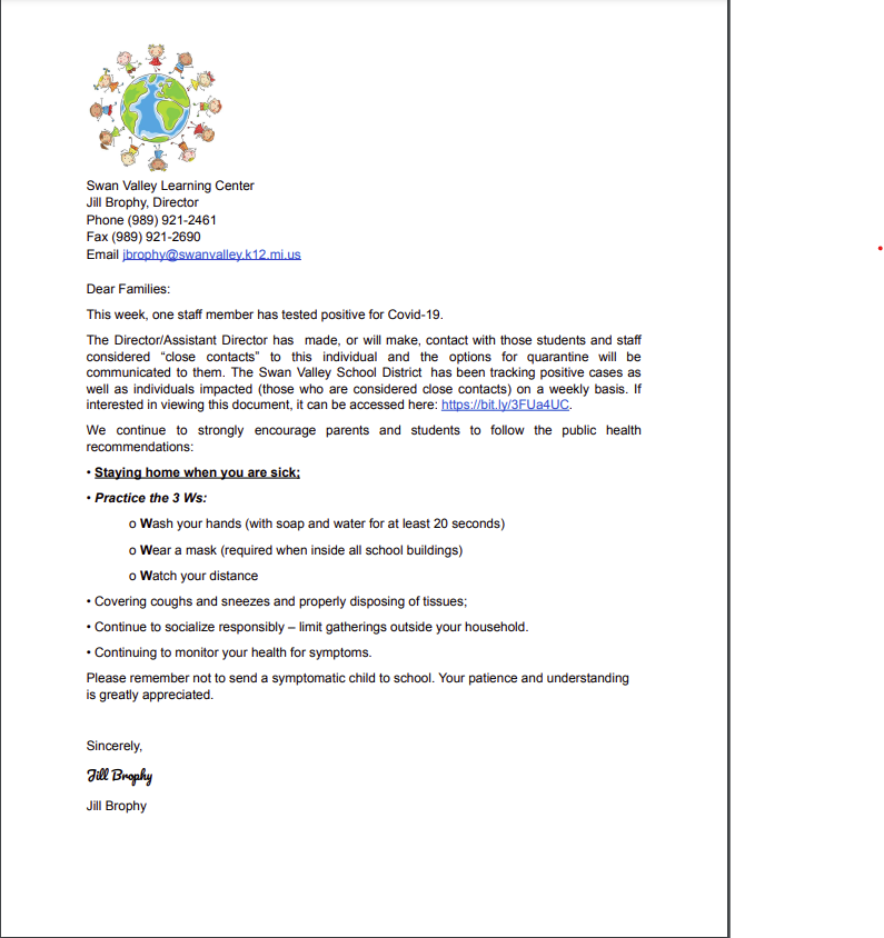 Swan Valley Learning Center 