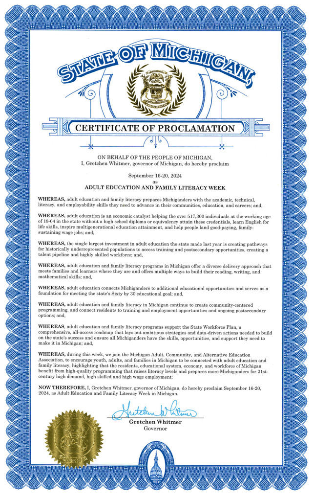 Governor Proclamation