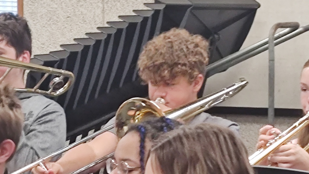 trombone player