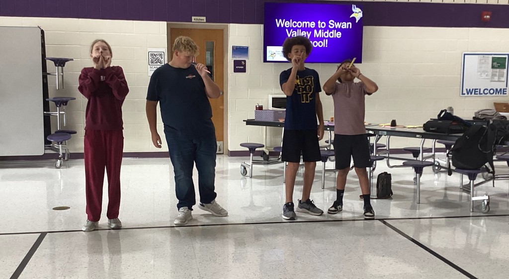 Testing our paper airplanes