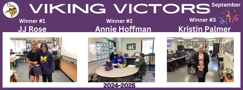 September VV Winners