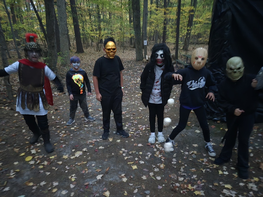spooky middle school students