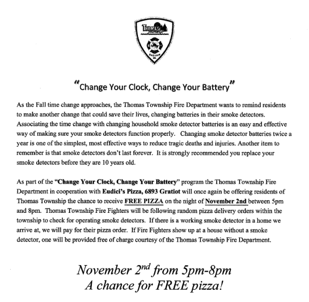 Change your Clock, Change your Battery