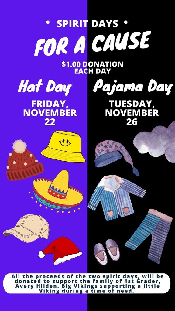 Hat Day / Pajama Day