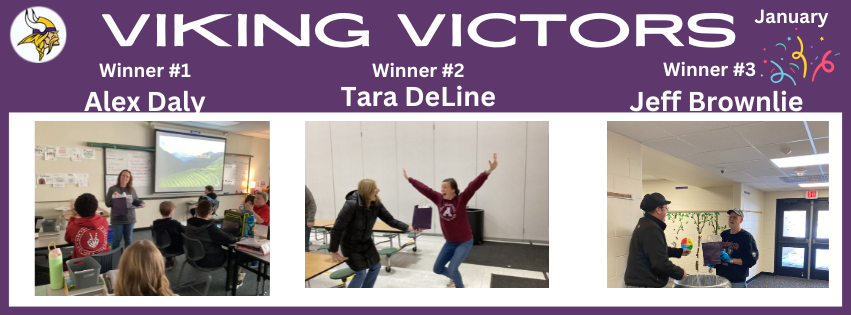 January Viking Victor Winners