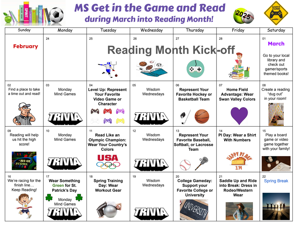 March into Reading 2025