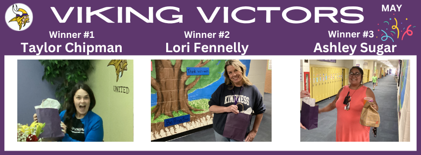 May Viking Victor Winners