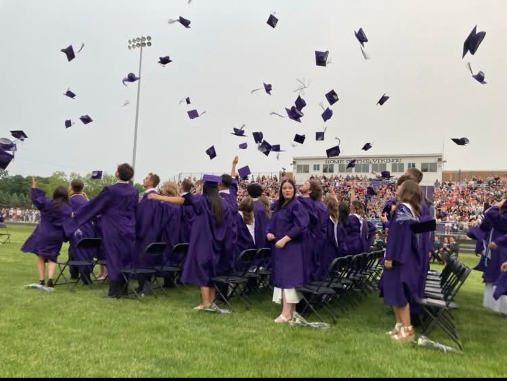Class of 2025 Cap Toss