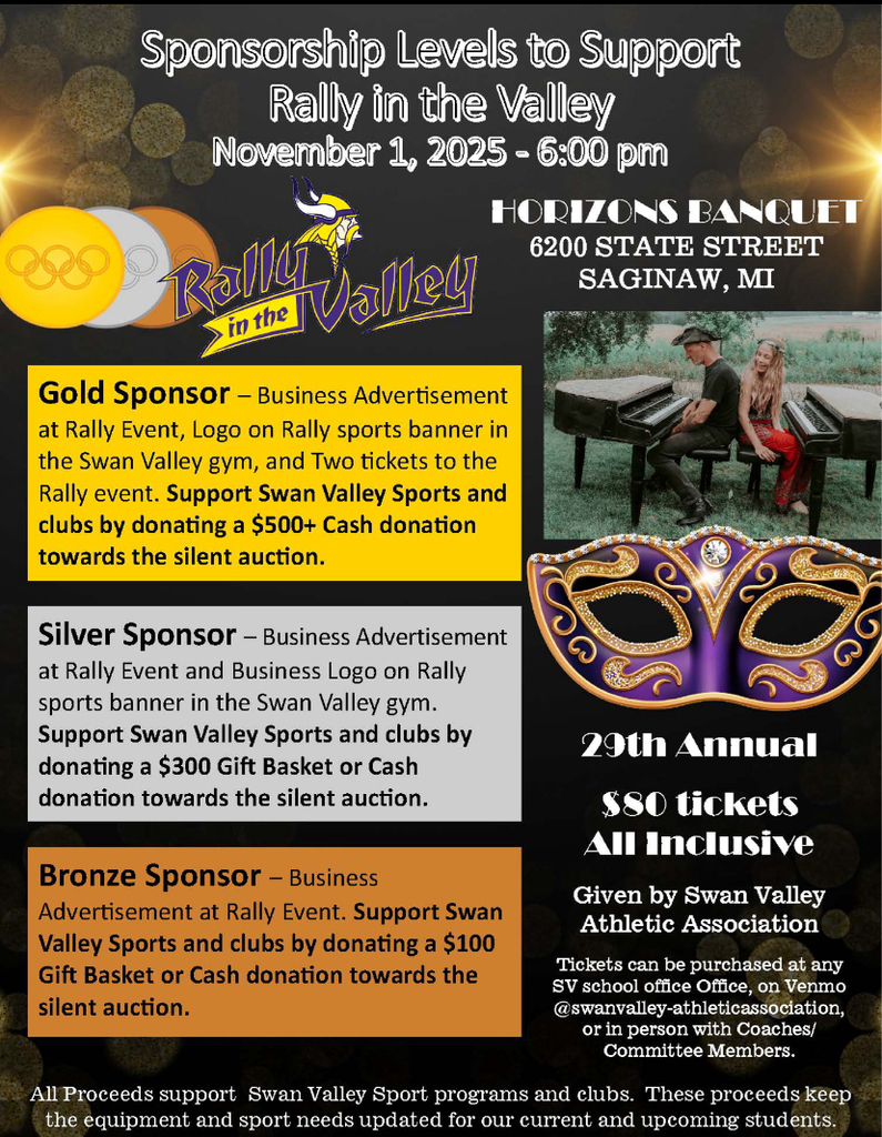Rally Sponsorship Flier