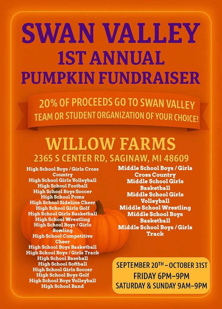 Pumpkin Fundraiser Flyer