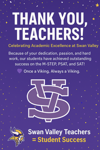 Thank you Teachers! Academic Achievement