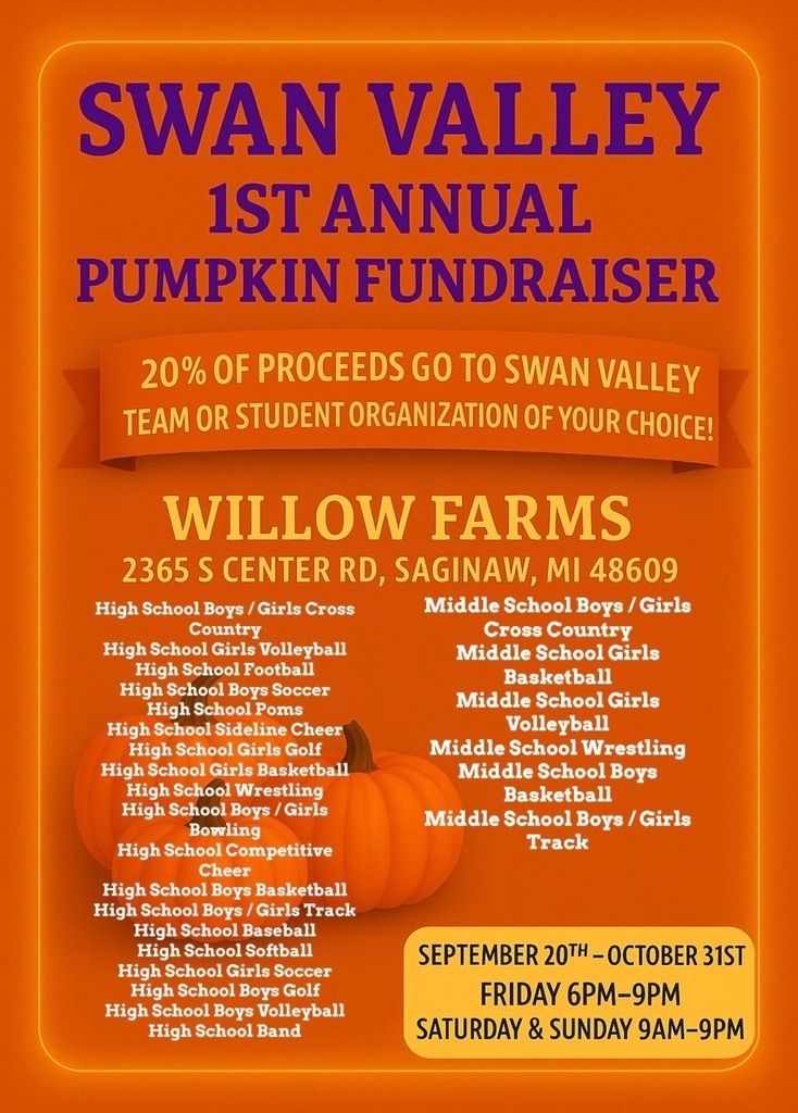 Pumpkin Fundraiser Flyer
