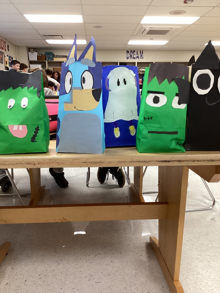 art class treat bags