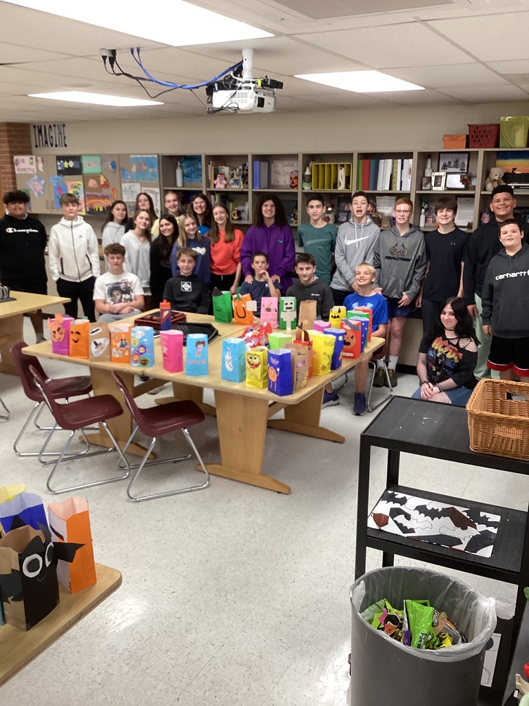 art class treat bags