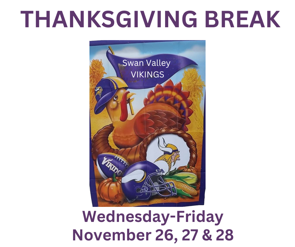Thanksgiving Break Reminder