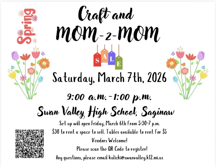 Craft and Mom-2-Mom Sale Flyer