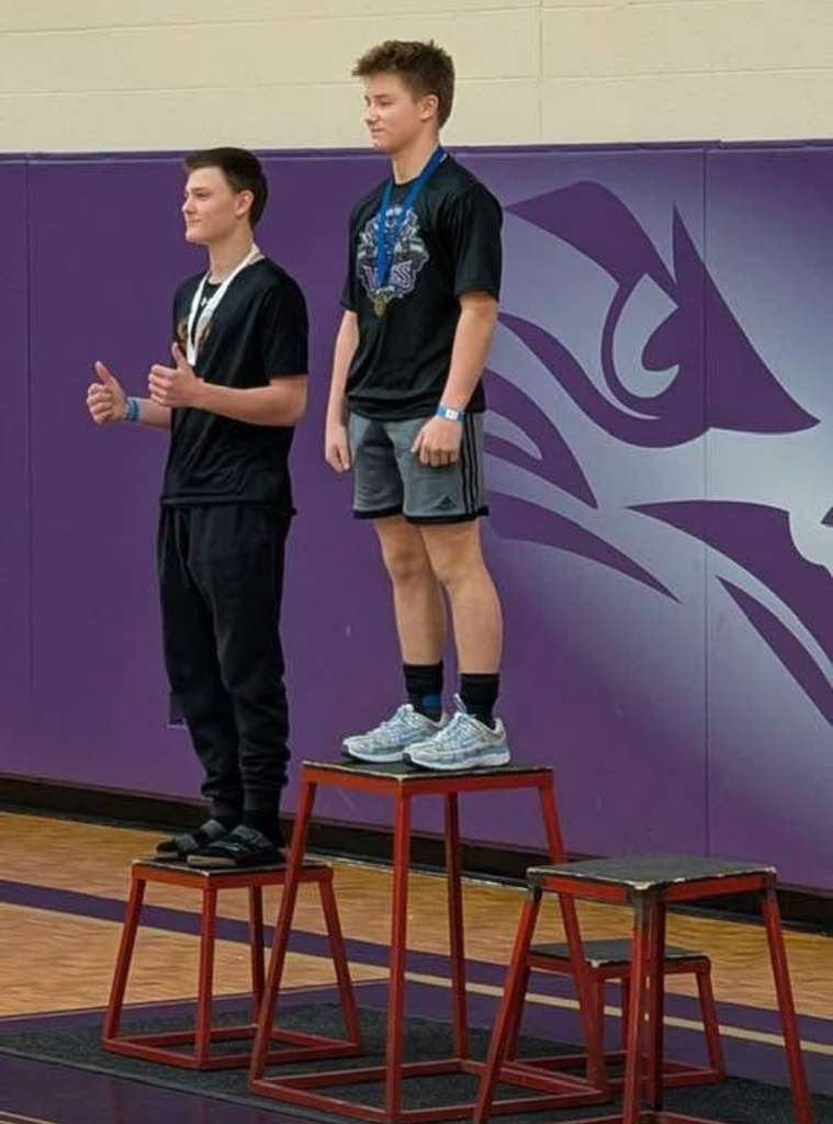 Cooper Gavenda at Farwell Regional Powerlifting Championship