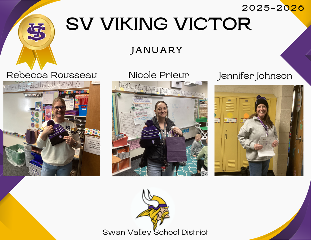 January Viking Victor Winners