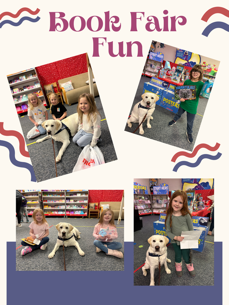 Having fun at the Book Fair!