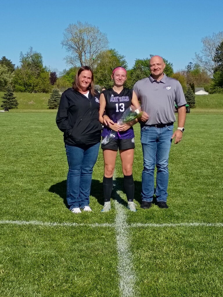Eve Schict and parents