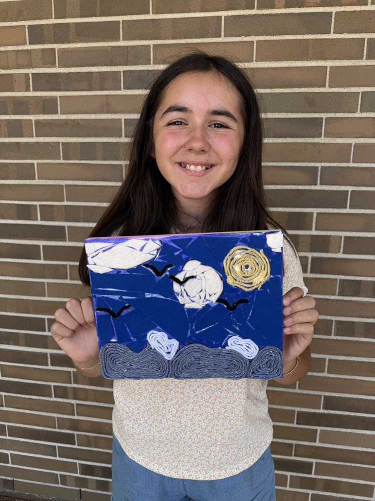 Vera’s amazing felt/yarn landscape