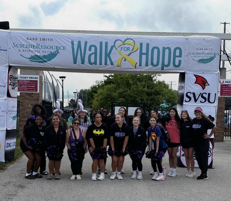 Jv & varsity cheer team