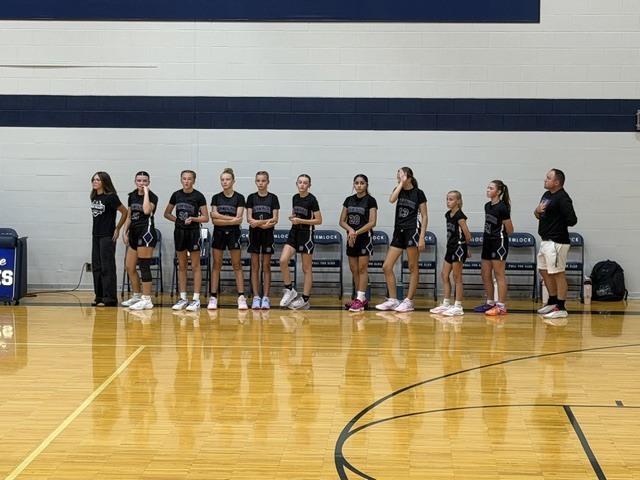 7th grade girls basketball starting a new season.