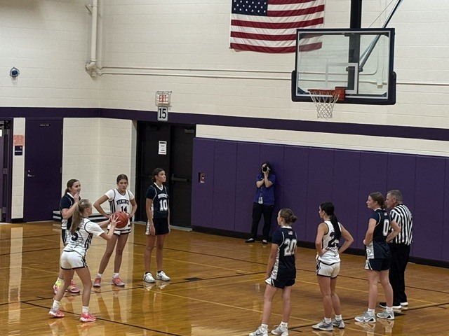8th grade girls BB vs Hemlock