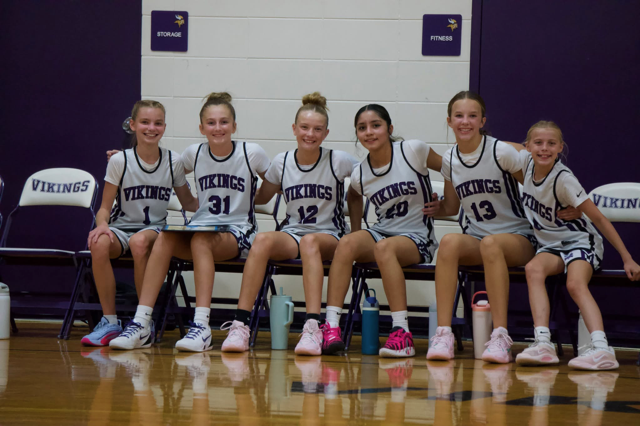 7th grade girls BB vs Hemlock 