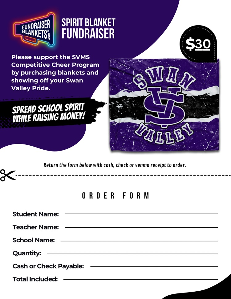 Swan Valley fundraising blankets