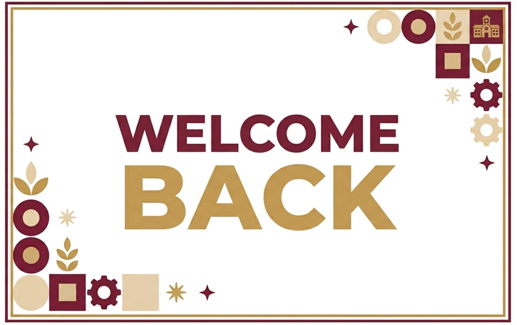 Welcome back