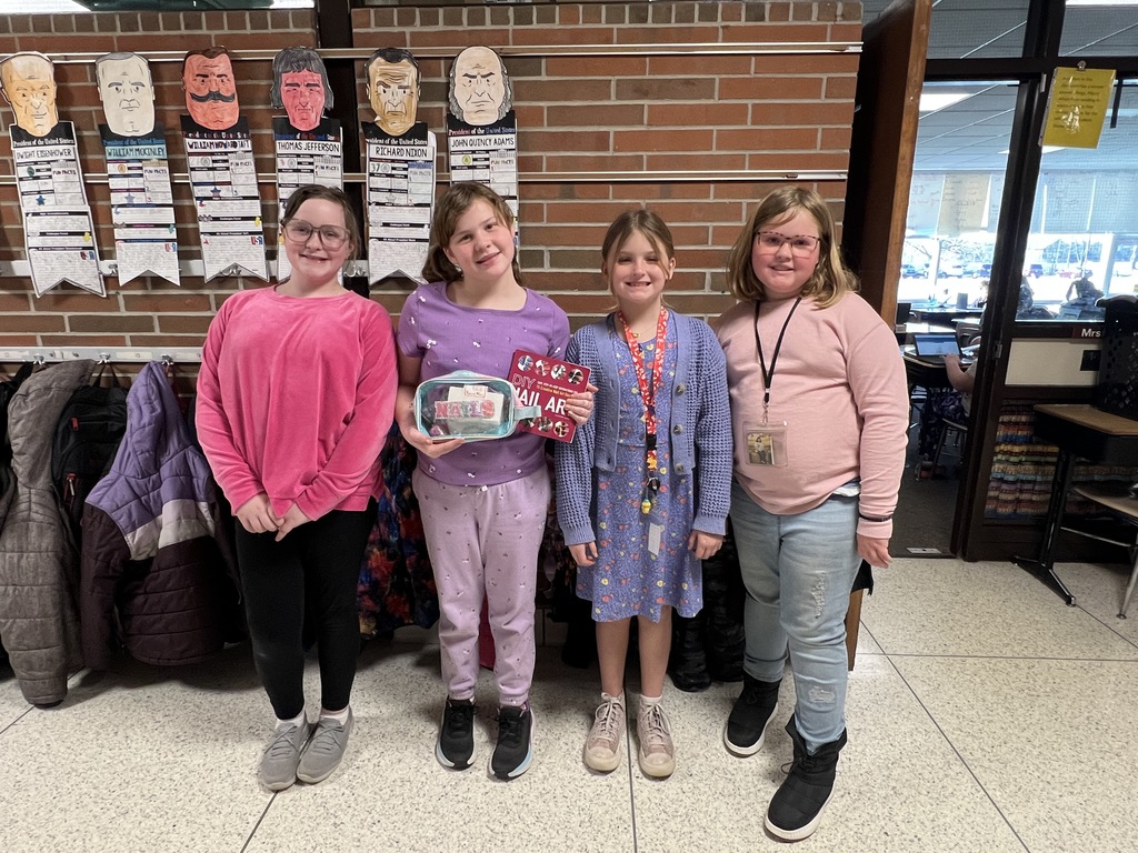 Mrs. Allison's class- 3 teachers and a nail tech