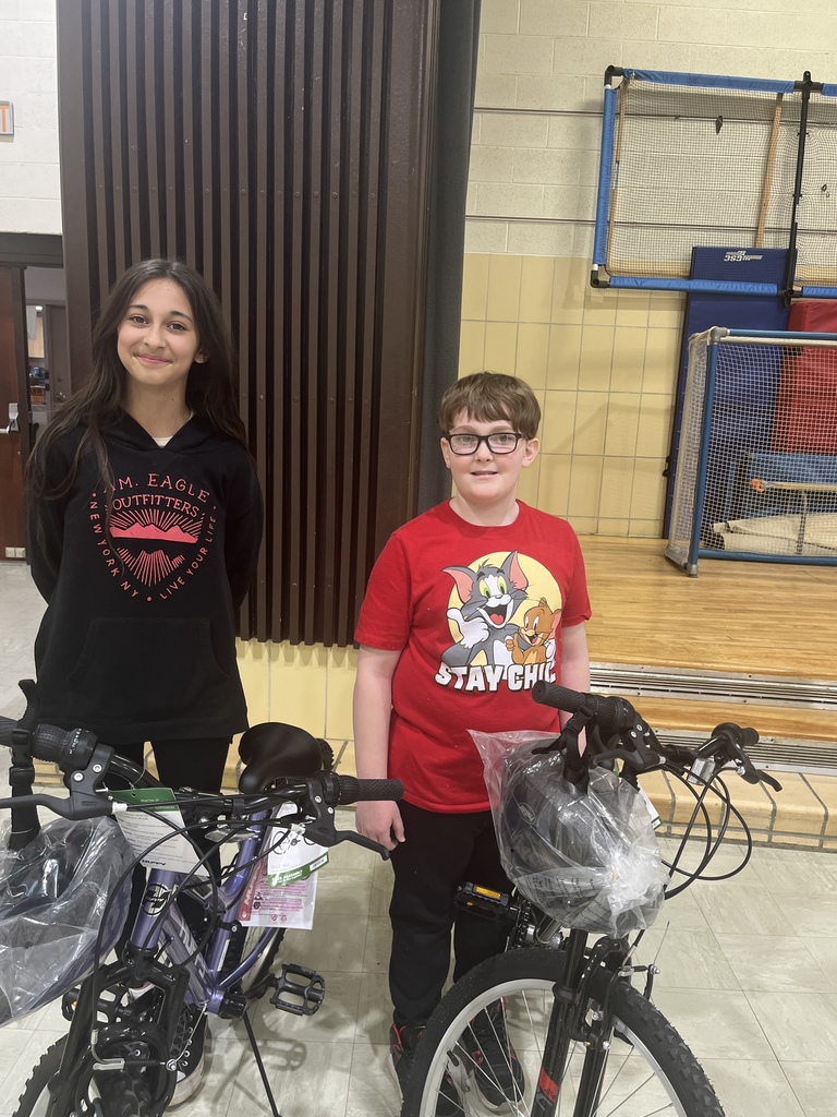 5th grade winners for Bikes for Books winners