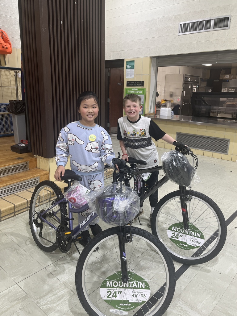 3rd Grade Winners Bikes for Books Assembly
