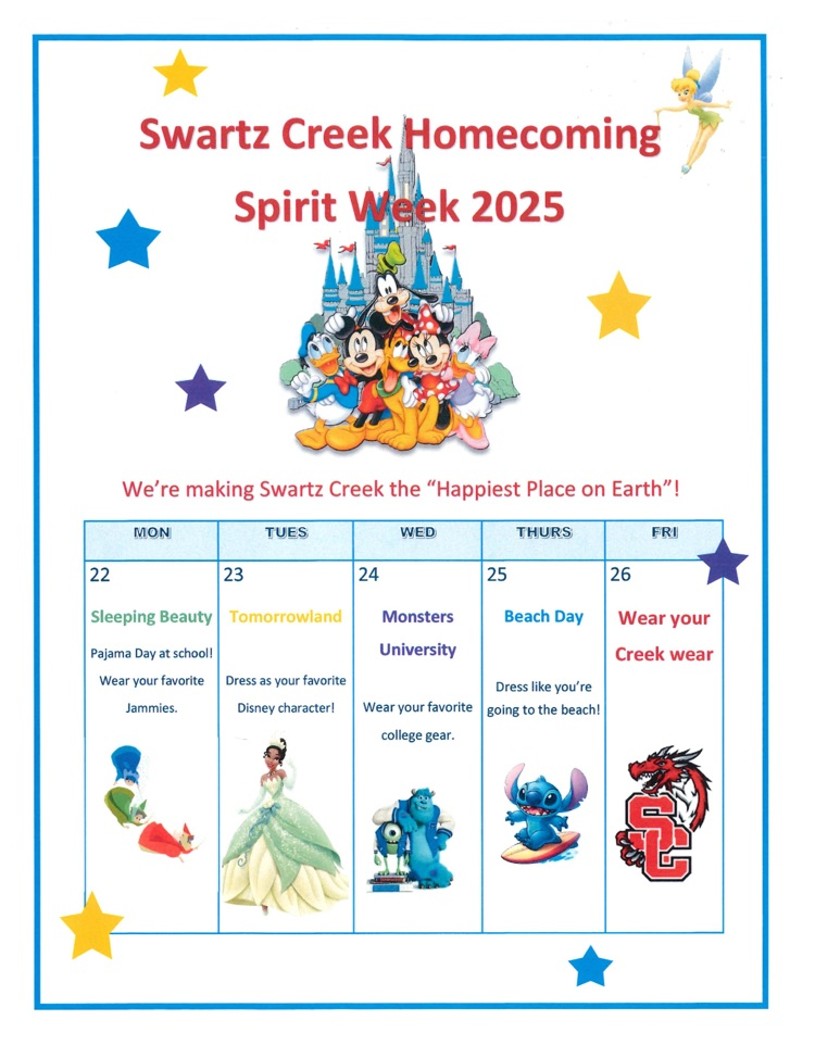 Homecoming Spirit Days