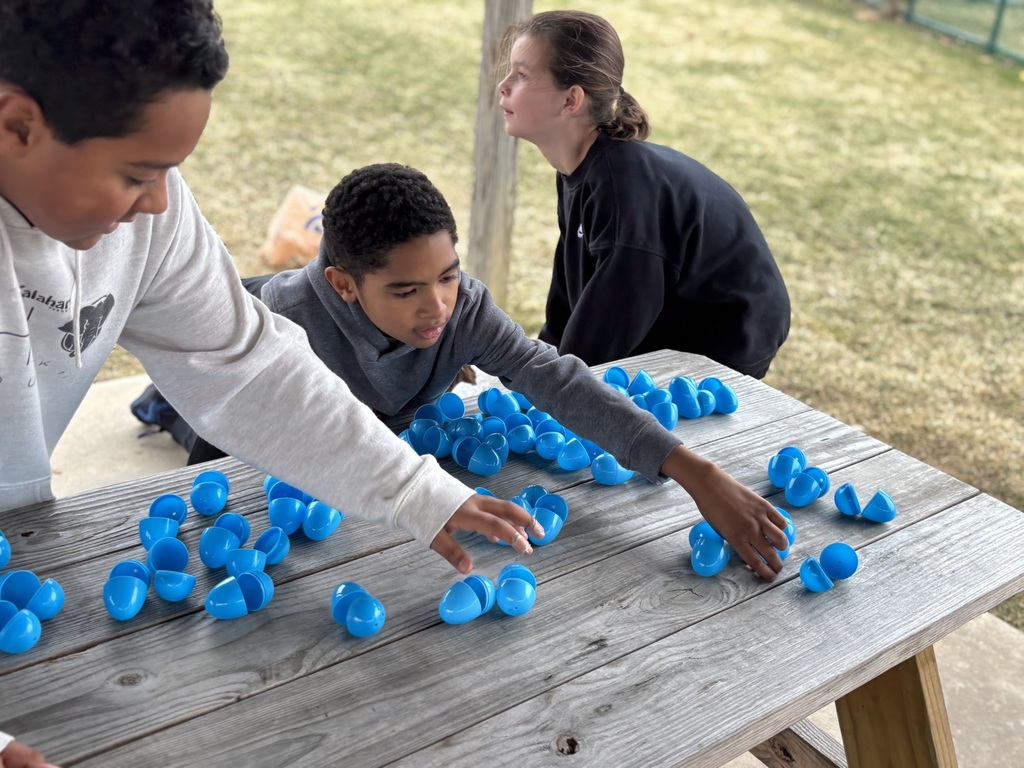 counting their eggs to make sure they got them all