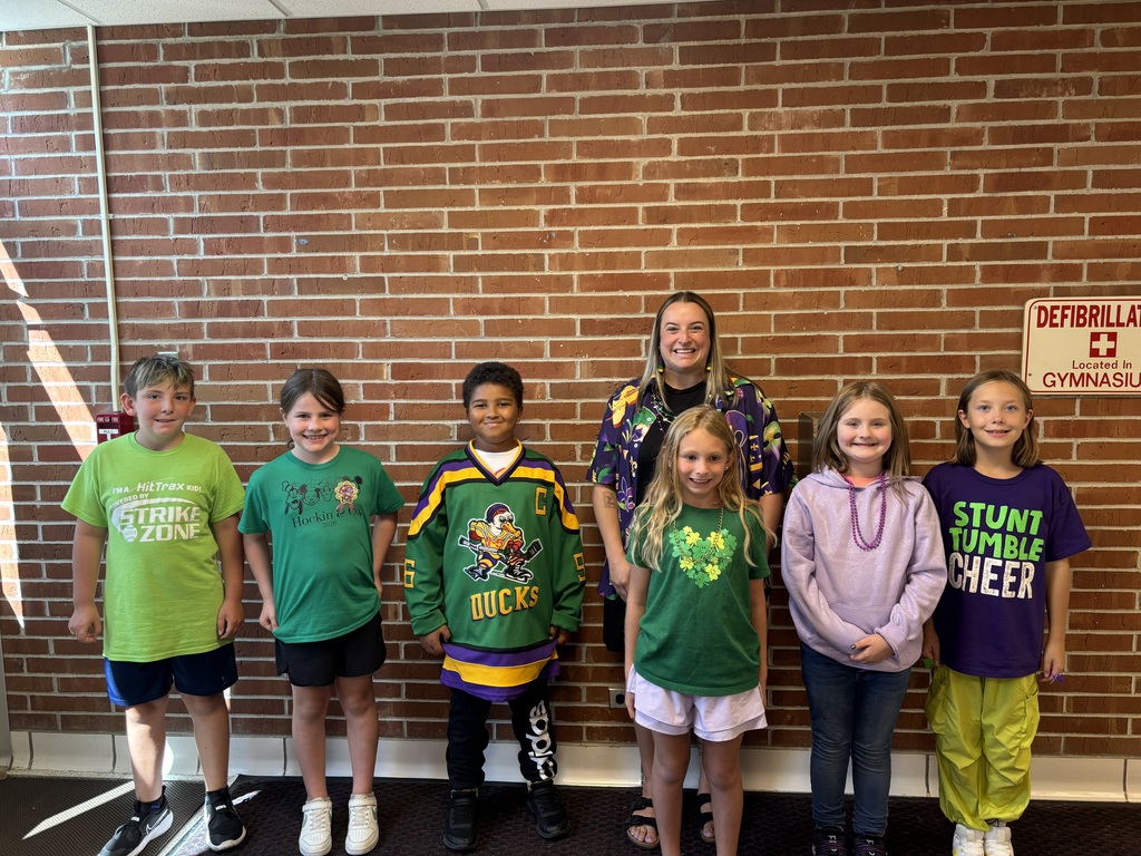 Miss Quinn and third graders