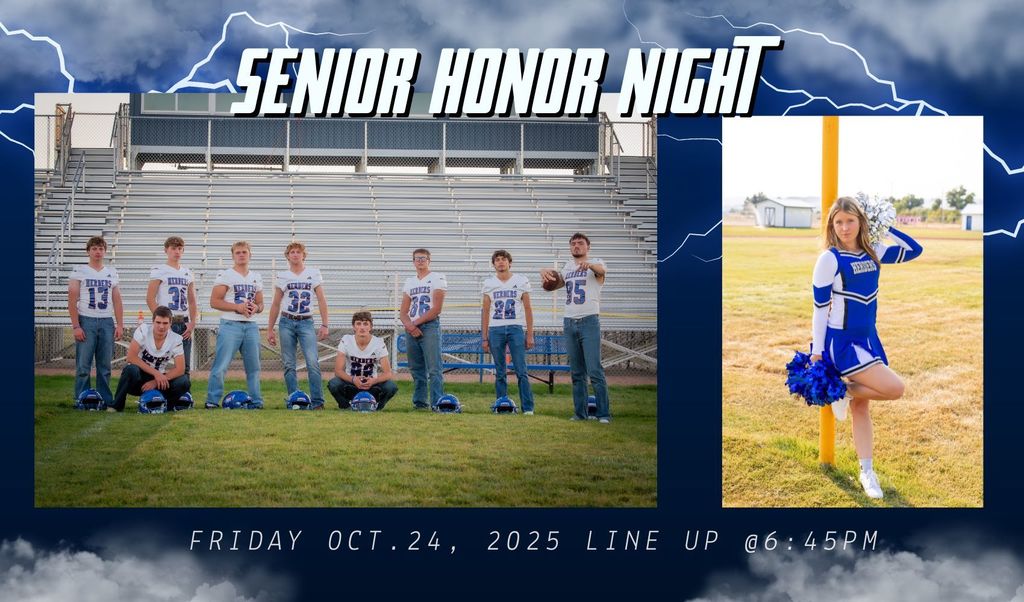 2025-10-25 Senior Honor Night Friday Oct. 24th, 2025. Senior Families lien up at 6:45pm
