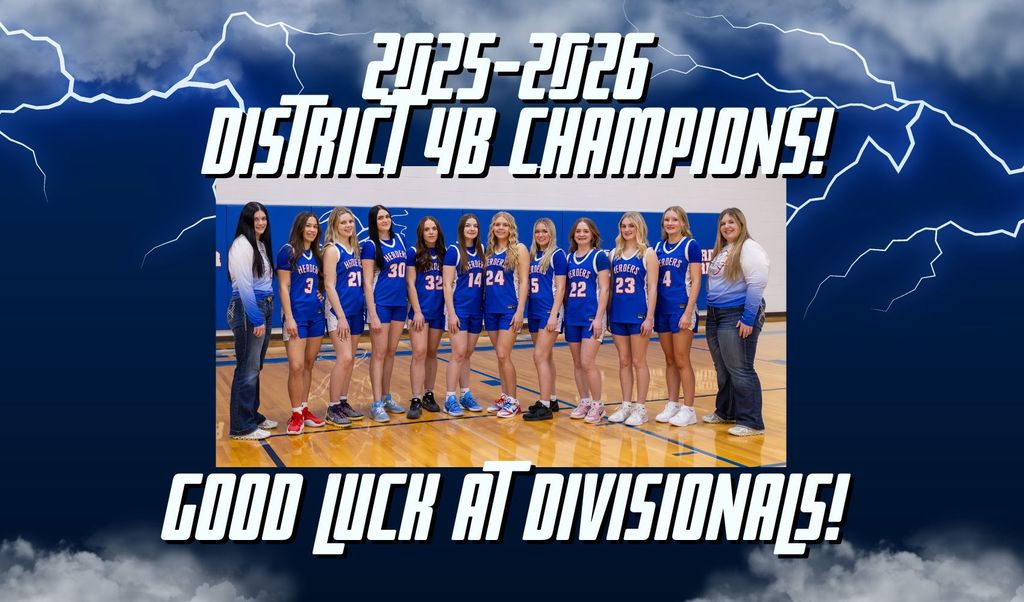 2025-2026 District 4B Champions. Good Luck at Divisionals!