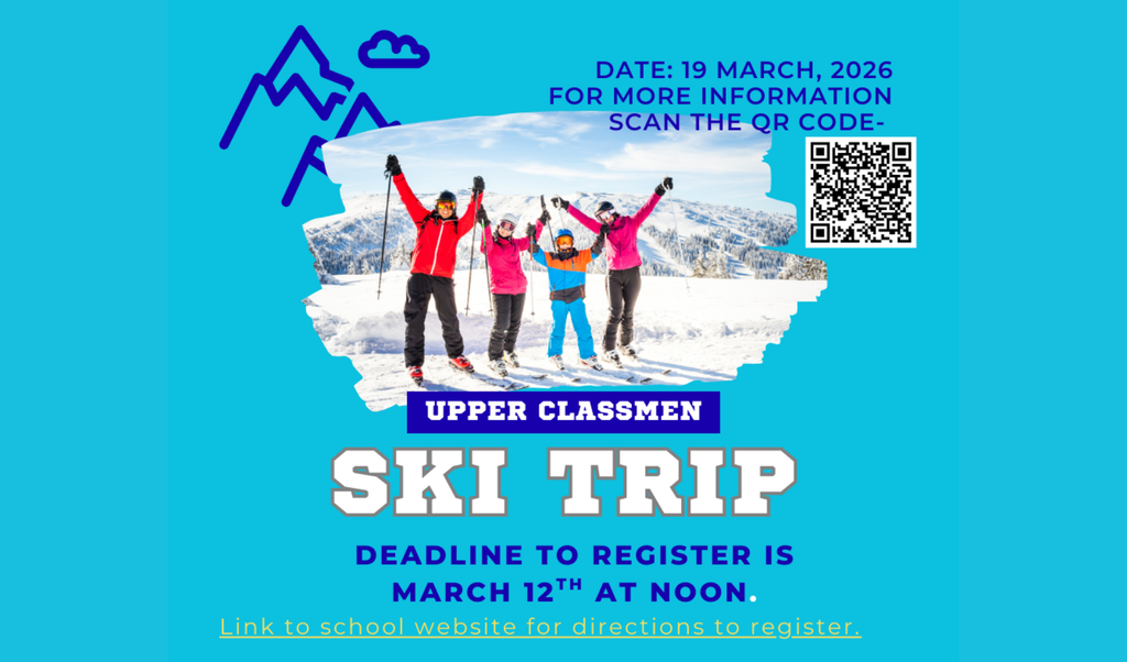 2026-03-19 Junior/Senior Ski Day Deadlint to register is March 12th @ noon.