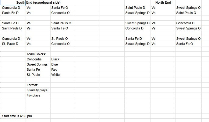 schedule