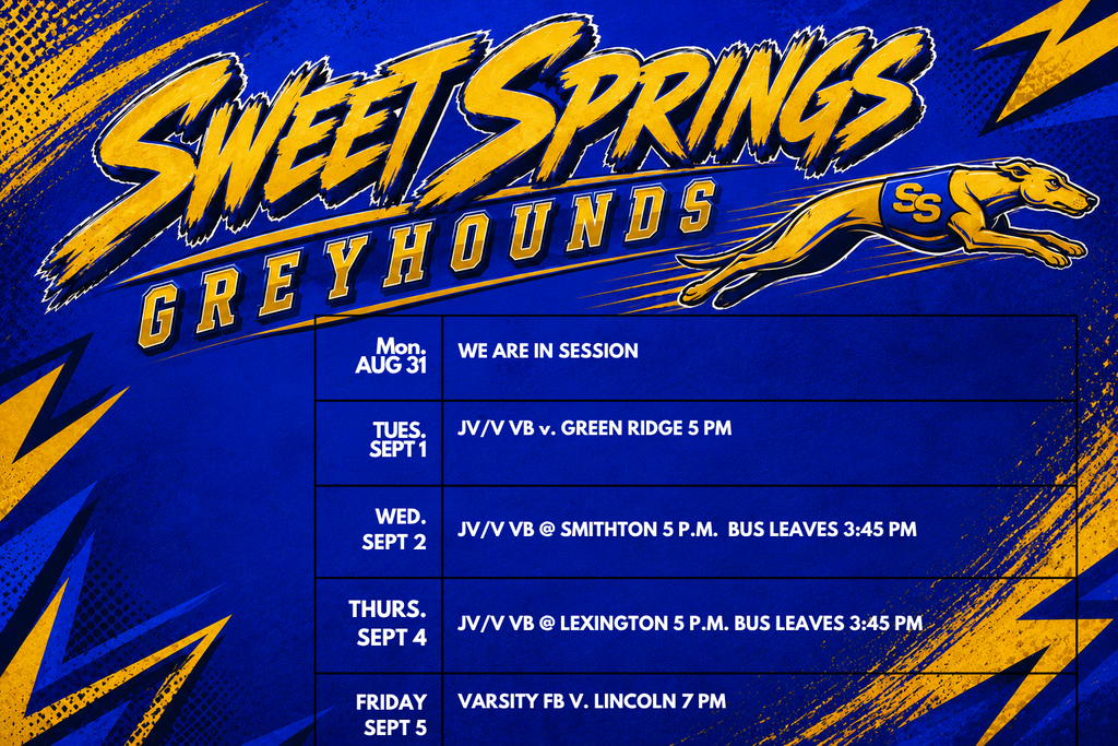 NEXT WEEK'S EVENTS