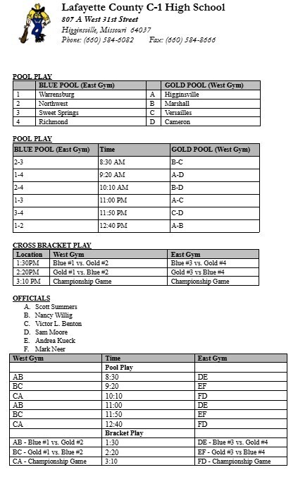 VB tournament