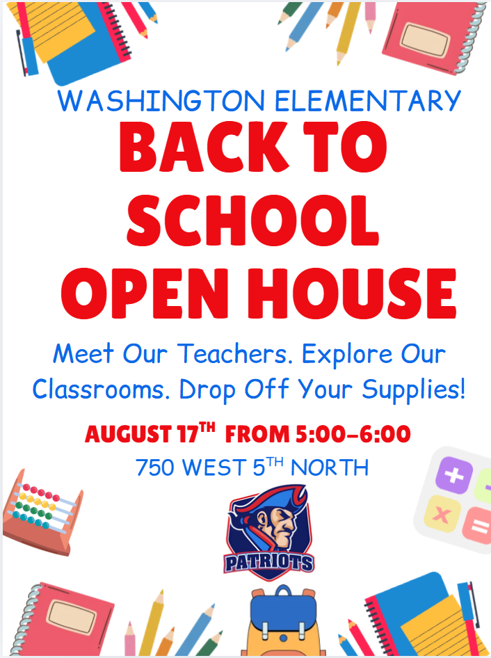 Washington Elementary Open HOuse