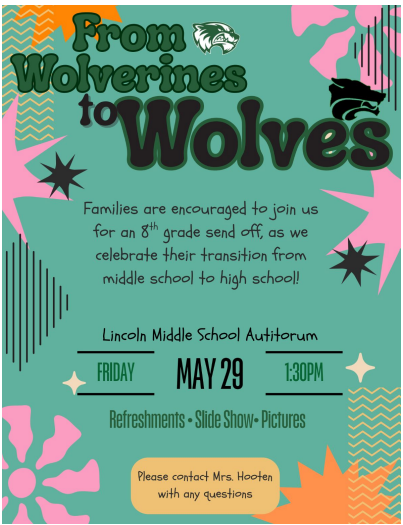 8th grade send off